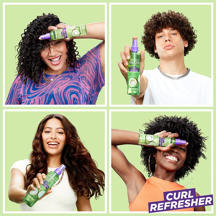 Garnier curl refresher spray